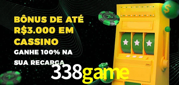 338game melhor bônus de depósito