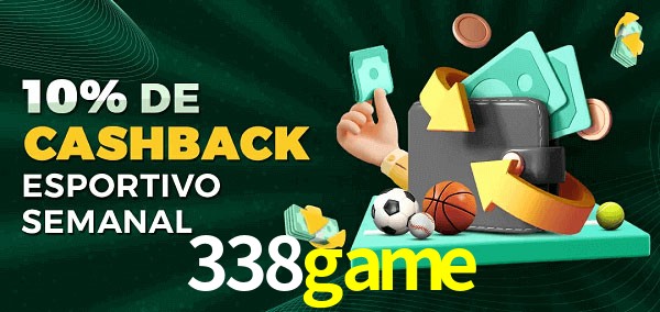 10% de bônus de cashback na 338game